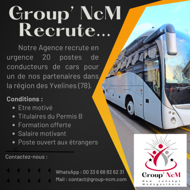 Chauffeurs de Cars - 07/2024